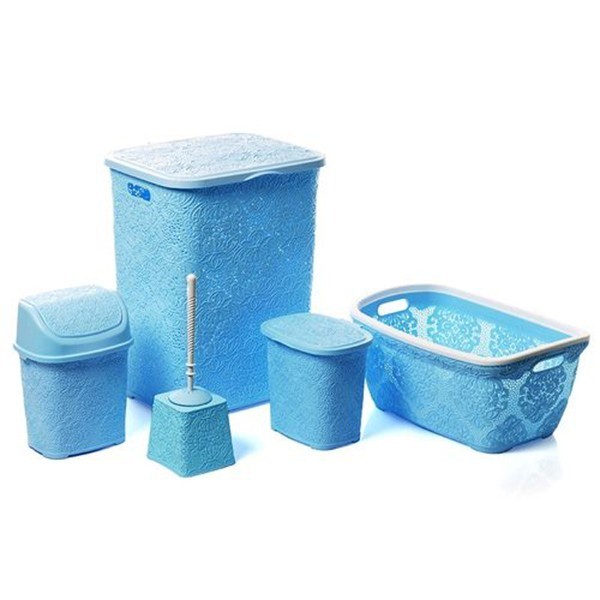 KIT LINGE DENTELLE 5P BG FOLLOW ME