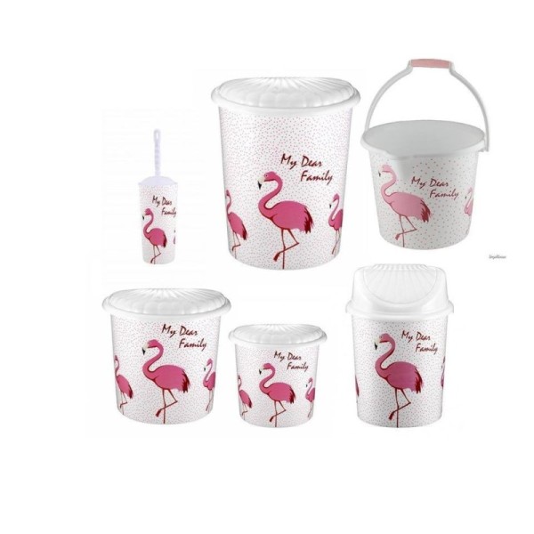 KIT LINGE FLAMANT 6P FOLLOW ME