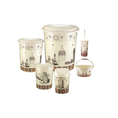 KIT LINGE RETRO 6P FOLLOW ME FOLLOW ME - 1