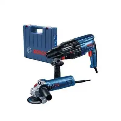 KIT MARTEAU PERFORATEUR SDS PLUS ET MEULEUSE ANGULAIRE GBH2-24+GWS750-115 BOSCH BOSCH - 1