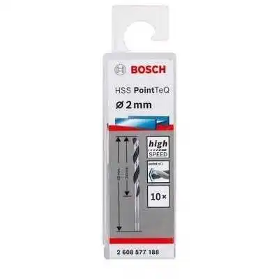 FORET METAL 2MM HSS-TEQ 10 PIECES BOSCH