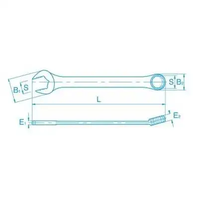 CLÉ MIXTE 6MM ACEM ACEM - 1