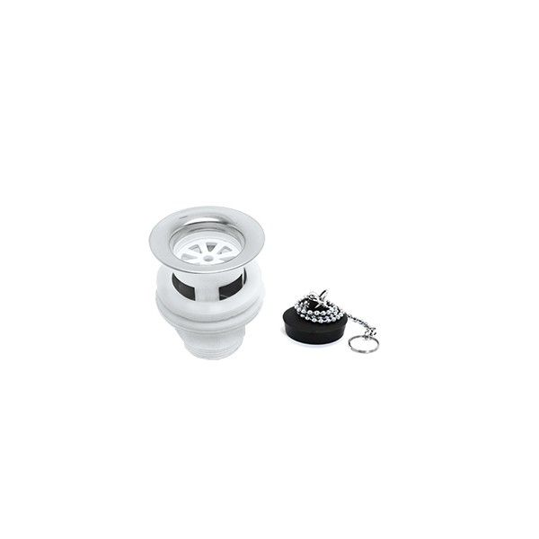 BONDE LAVABO D32MM AVEC CHANIETTE AQUAPLAST AQUAPLAST - 1