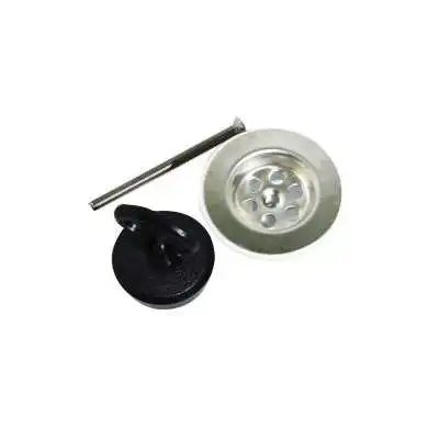 BONDE À VIS Ø 33MM AVEC FILTRE INOX LUXPLAST LUX-PLAST - 1