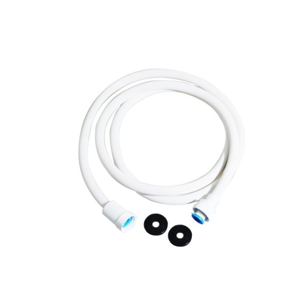 FLEXIBLE DE DOUCHE BLANC 1.5M LUXPLAST