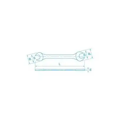 CLÉ À FOURCHE 12-13MM ACEM ACEM - 1
