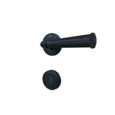 POIGNEE DE PORTE ROSACE GENA MP24 CONDAMNATION NOIR CEBI CEBI - 1