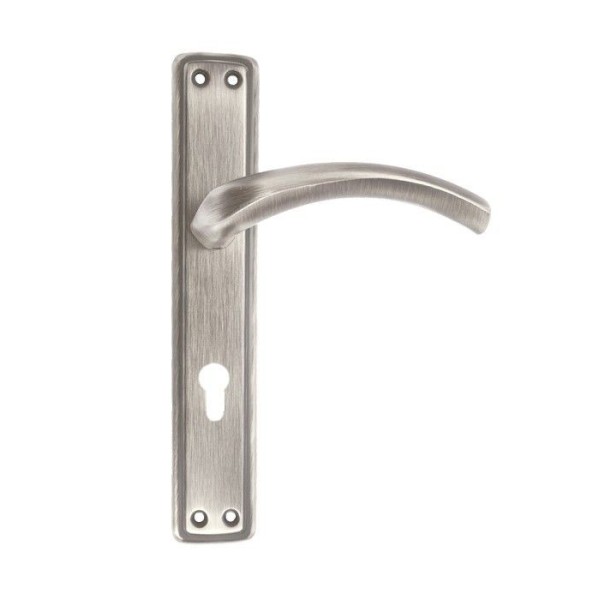 POIGNÉE DE PORTE SUR PLAQUE ALKAVISLI GRAND TROU DOGANLAR