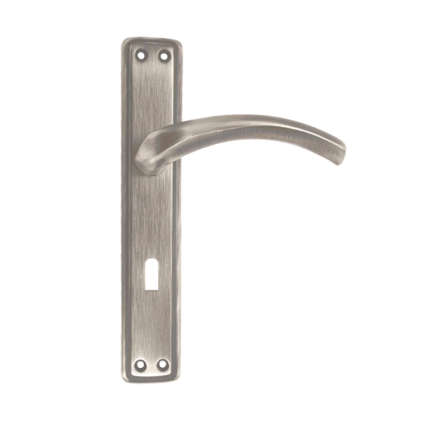 POIGNÉE DE PORTE PLAQUE ALKAVISLI PETIT TROU DOGANLAR