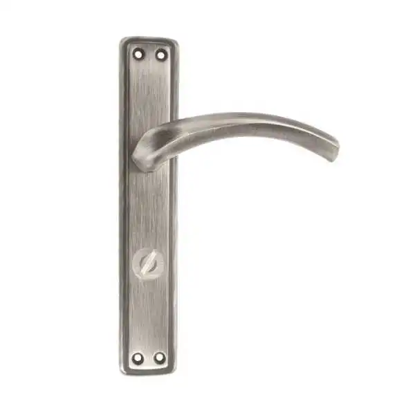 POIGNÉE DE PORTE SUR PLAQUE AL.KAVISLI CONDAMNATION SATINE DOGANLAR
