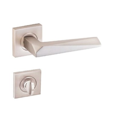 POIGNEE DE PORTE ROSACE PRIZMA CONDAMNATION SATINE DOGAN DOGANLAR - 1