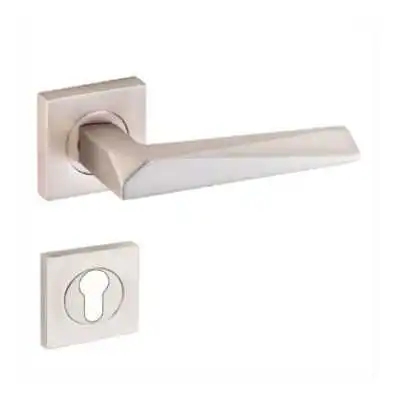 POIGNÉE DE PORTE PRIZMA GRAND TROU SATINÉ DOGANLAR DOGANLAR - 1