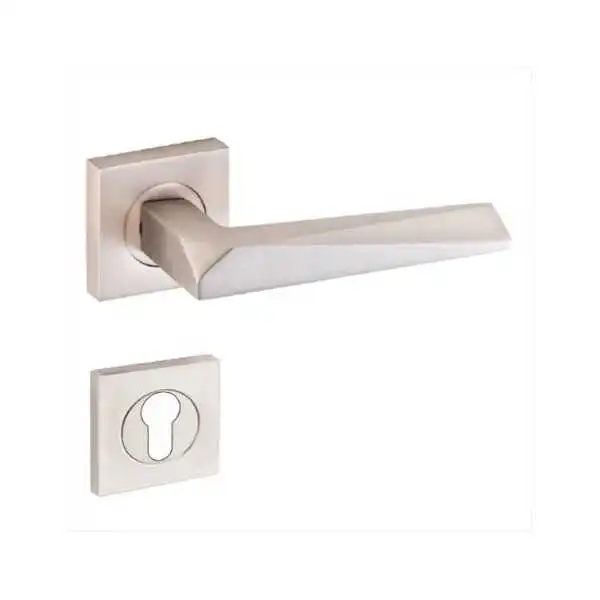 POIGNÉE DE PORTE PRIZMA GRAND TROU SATINÉ DOGANLAR