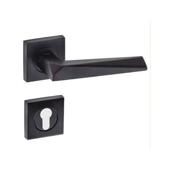 POIGNÉE DE PORTE PRIZMA GRAND TROU NOIR MAT DOGANLAR