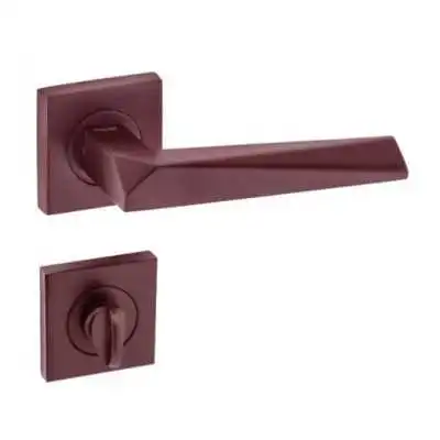 POIGNEE DE PORTE AVEC ROSACE PRIZMA CONDAMNATION CINNAMON DOGAN