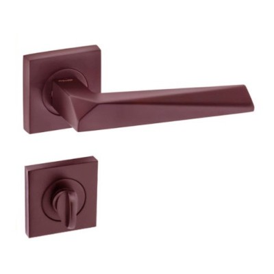 POIGNEE DE PORTE ROSACE PRIZMA CONDAMNATION CINNAMON DOGAN