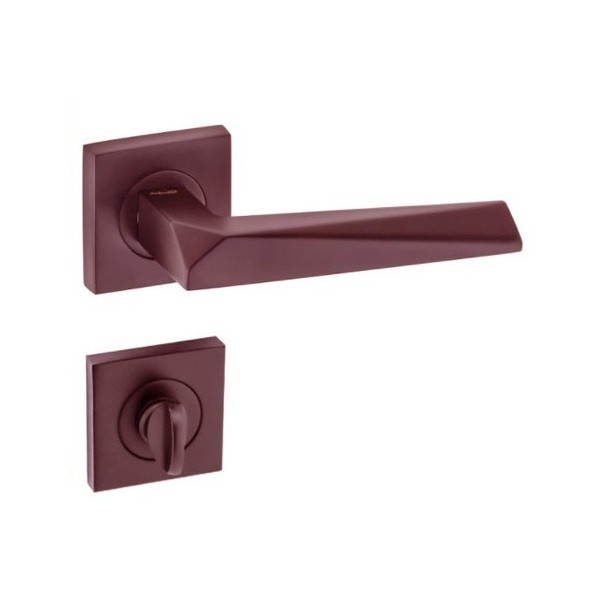 POIGNEE DE PORTE AVEC ROSACE PRIZMA CONDAMNATION CINNAMON DOGAN