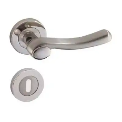 POIGNÉE DE PORTE DILARA PETIT TROU SATIN-CHROMÉ DOGANLAR DOGANLAR - 1