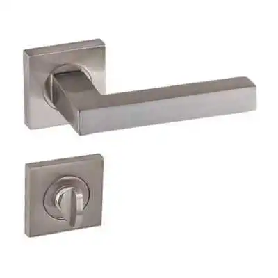 POIGNEE DE PORTE AVEC ROSACE HERA CONDAMNATION SATINE DOGANLAR DOGANLAR - 1