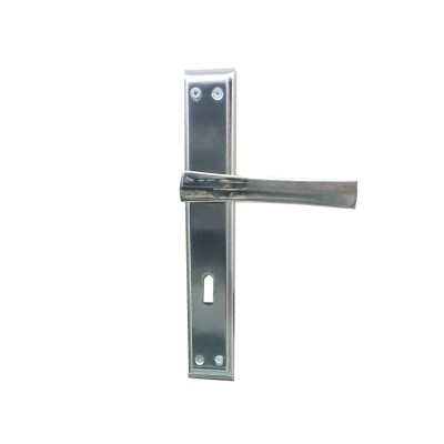 POIGNEE DE PORTE PLAQUE ALHAMBRA TROU DE CLE SATIN MAT STAP STAP - 1