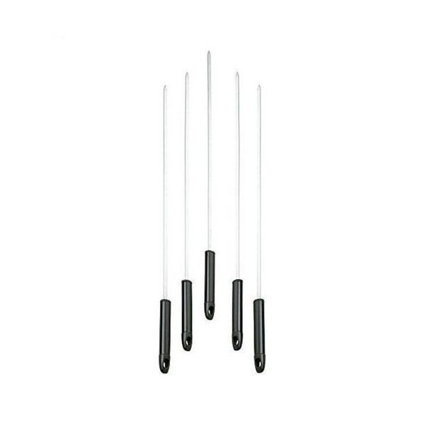 LOT DE 5 BROCHETTES INOX ALGON
