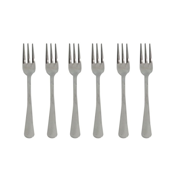 LOT DE 6 FOURCHETTES À GÂTEAU DOUJA WINOX