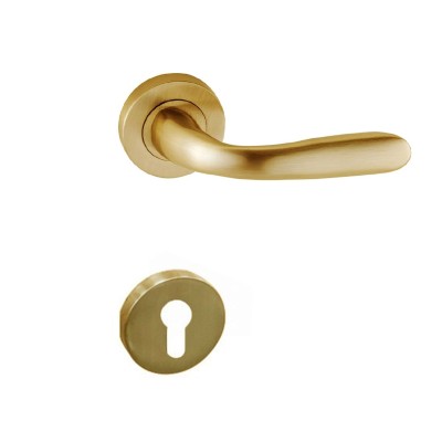 POIGNEE DE PORTE ROSACE LEYLAK TROU DE CYLINDRE BRONZE DOGANLAR DOGANLAR - 1