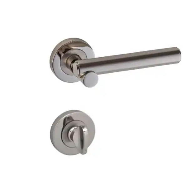 POIGNÉE DE PORTE DORUK CONDAMNATION SATIN-CHROMÉ DOGANLAR