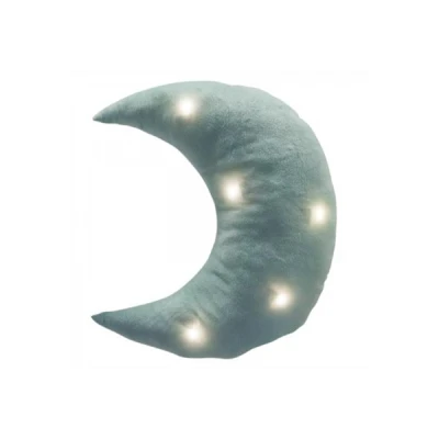 COUSSIN LED FORME LA LUNE BLEU ATMOSPHERA ATMOSPHERA - 1