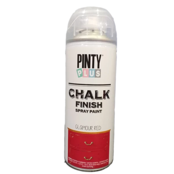 PEINTURE CHALK PAINT ROUGE GLAMOUR CK818 PINTY PLUS
