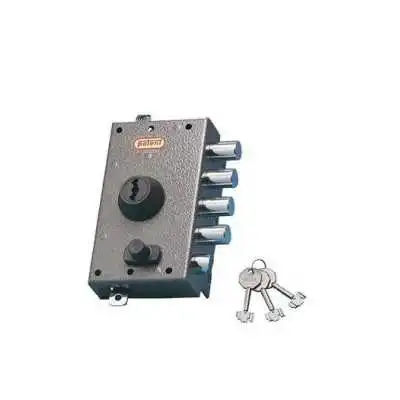 SERRURE HAUTE SÉCURITÉ AVEC TIGE 1735 DROITE POTENT POTENT - 2