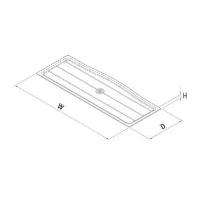 PLATEAU EN PLASTIQUE 60CM STARAX