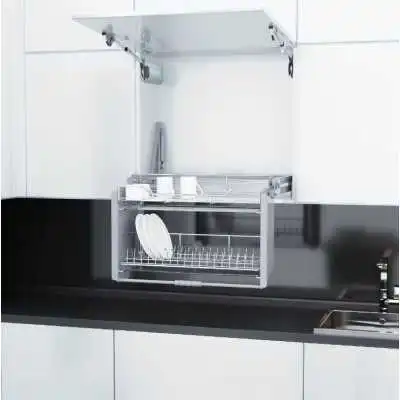 ÉLÉVATEUR ÉTAGÈRE À DEUX COUCHES 60CM STARAX STARAX - 1