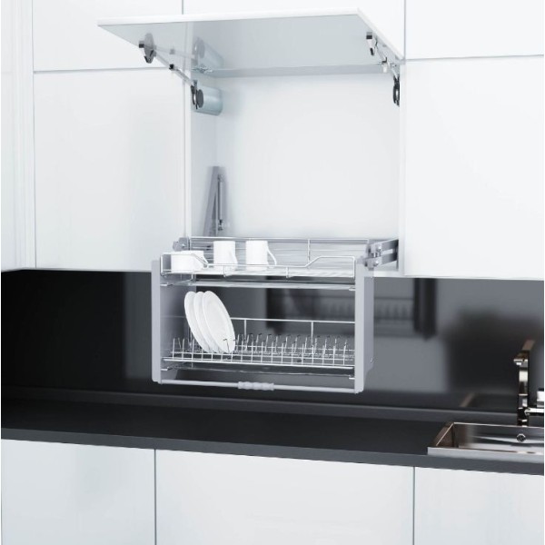 ÉLÉVATEUR ÉTAGÈRE À DEUX COUCHES 60CM STARAX