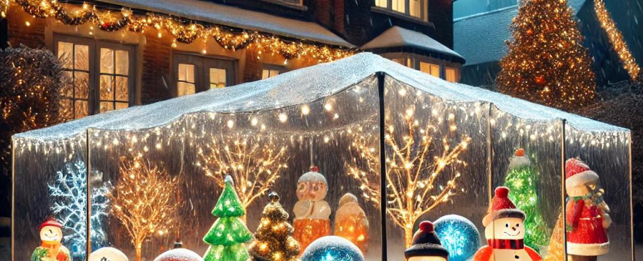 Les astuces pour protéger vos décorations de Fête de Noël des intempéries