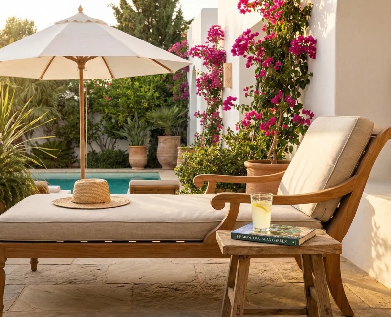 Chaise Longue Tunisie 2026 : le guide pour préparer votre jardin et terrasse avant l'été