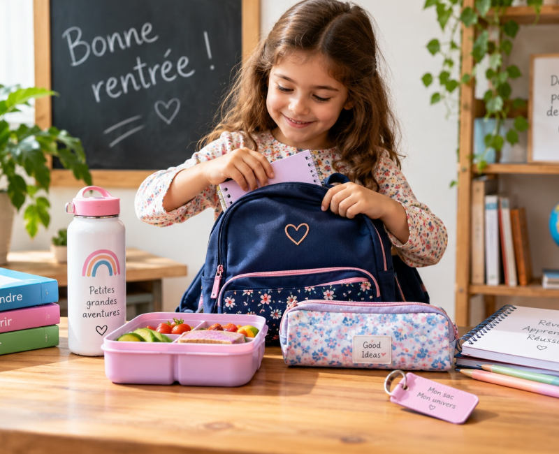 Quels accessoires choisir pour la rentrée scolaire selon l'âge de l'enfant ?