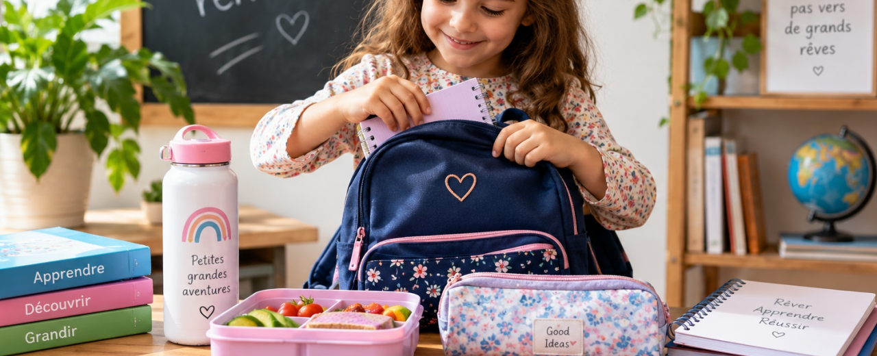 Quels accessoires choisir pour la rentrée scolaire selon l'âge de l'enfant ?